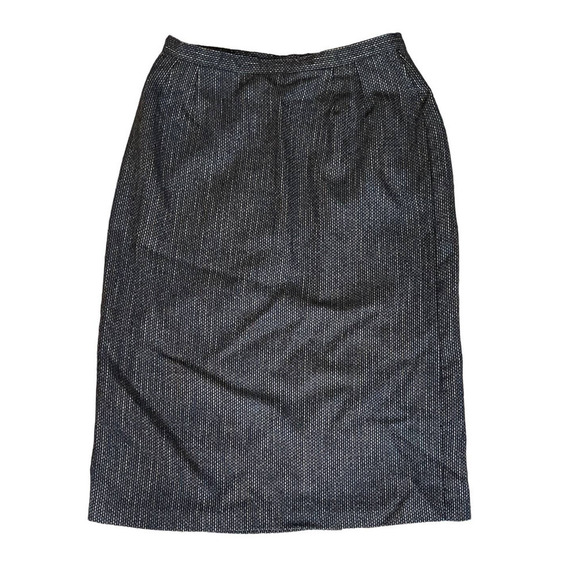 Casablanca Women's Size 14 Black Multicolor Button Detail Lined Pencil Skirt‎ - Picture 1 of 8